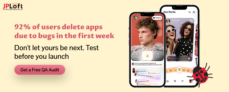 Develop an Social Media App CTA